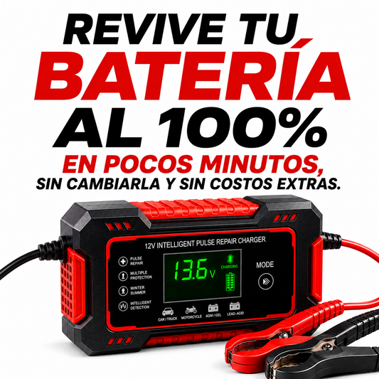 Cargador de bateria de carro de 12V, 6A